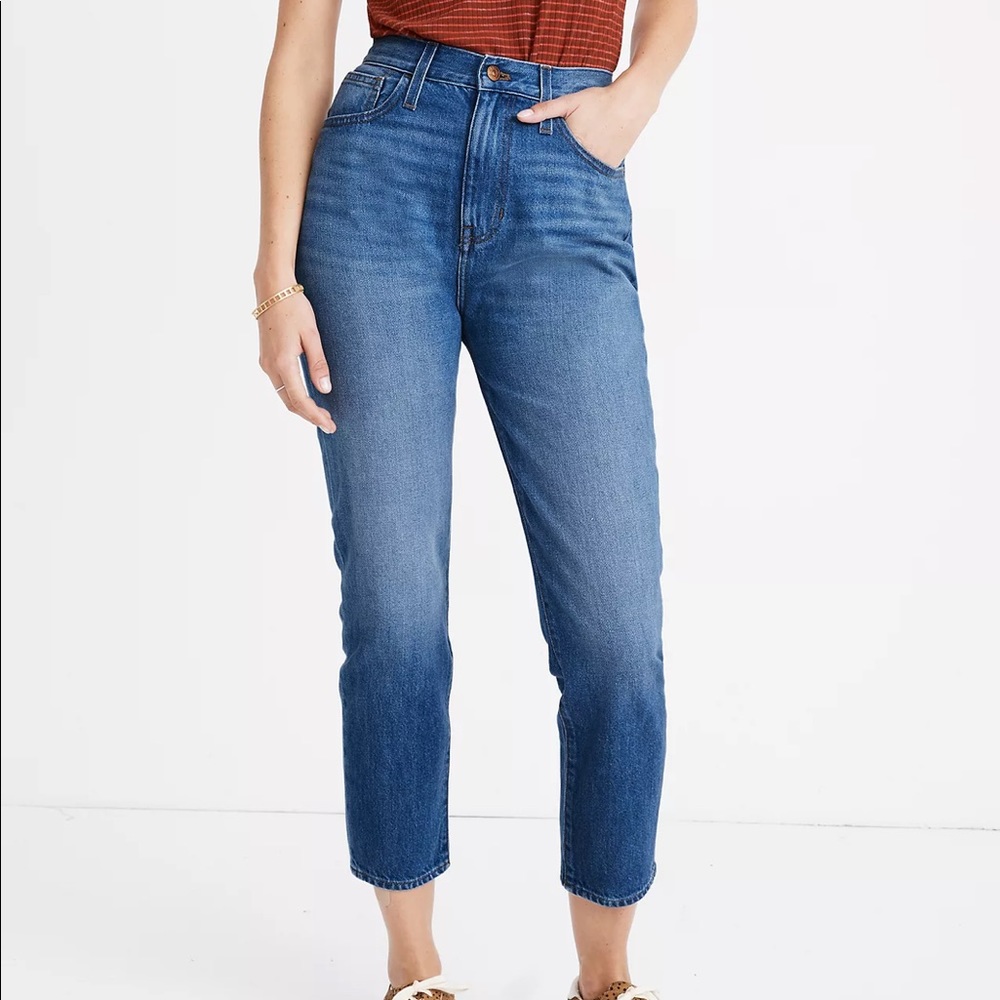 Madewell The Momjean in Stratfield wash